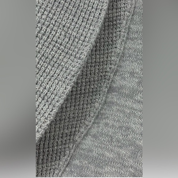 NWT Banana Republic Cardigan Sweater Men’s Large Gray Shawl Neck Button Up - Picture 6 of 7